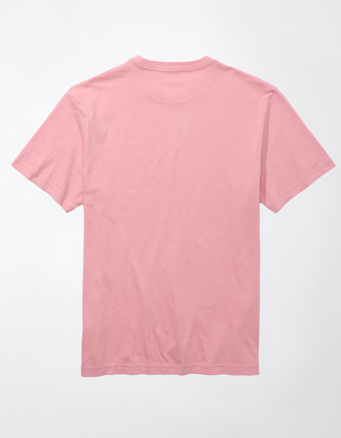 Polo sin Cuello Ae Manga corta con gráfico en dip-dye - Rosa 0181_3107_615_b