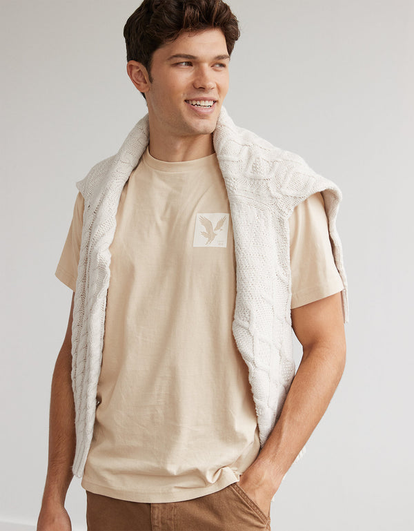 Polo sin Cuello AE gráfica ultra suave - Generico