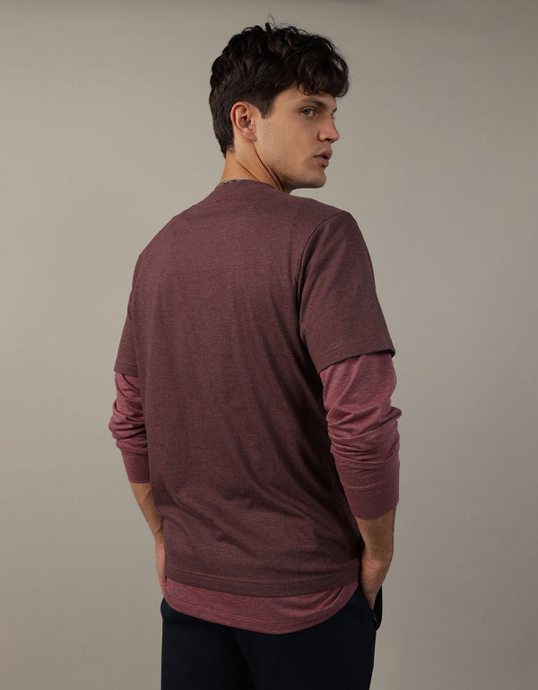 Polo sin Cuello AE gráfica con logo super suave - Generico