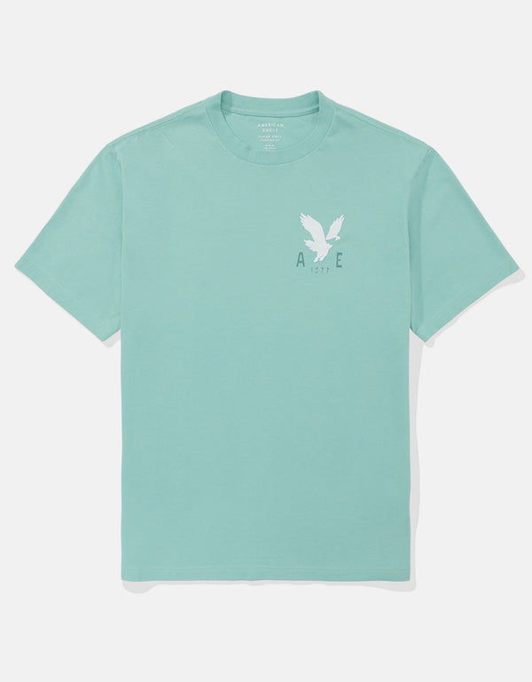 Polo sin Cuello gráfica Ae - Verde