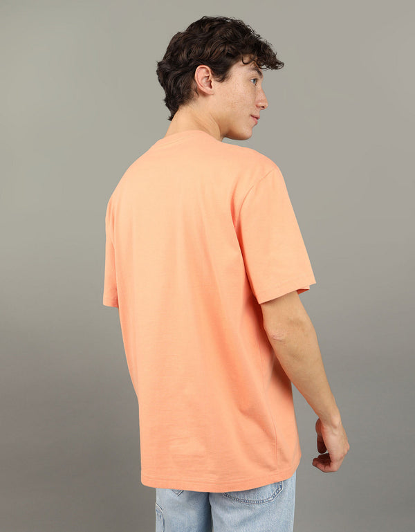 Polo sin Cuello gráfica Ae - Naranja