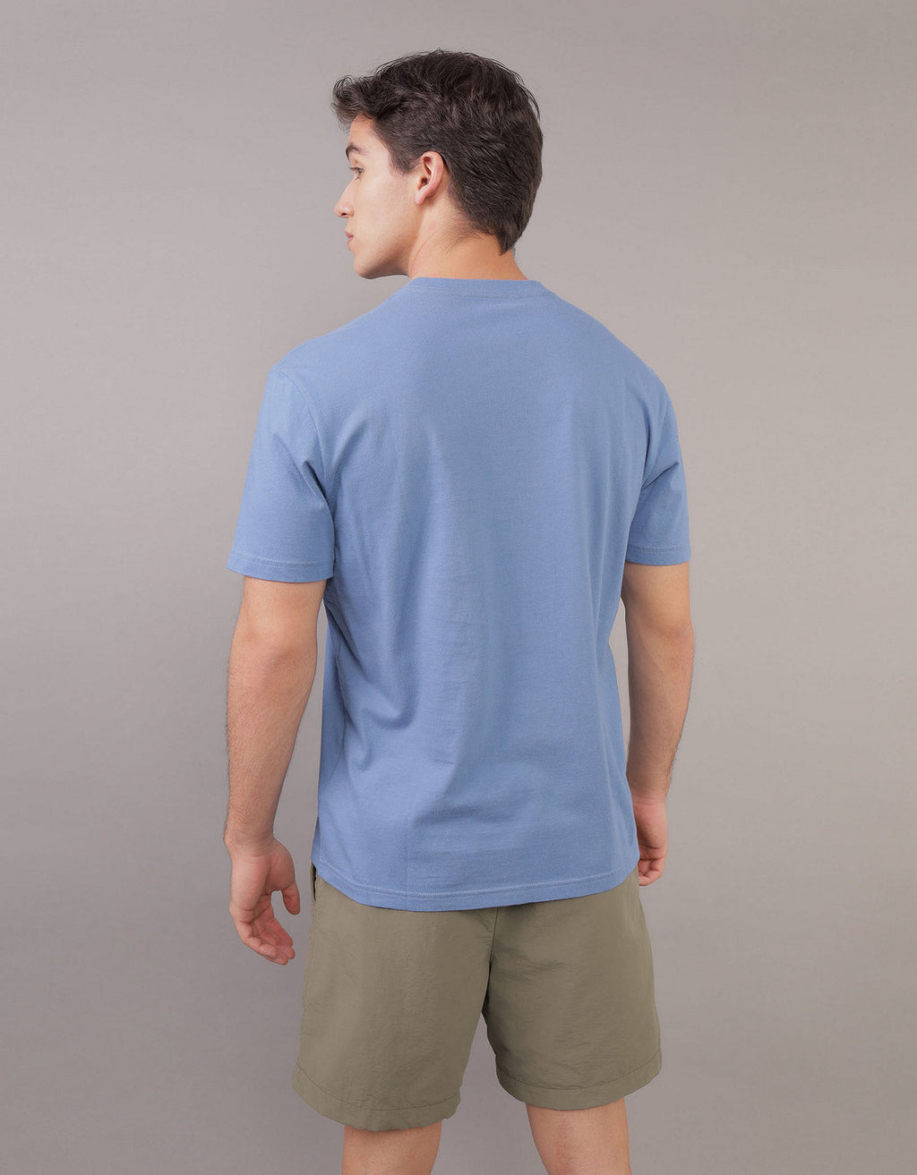 Polo sin Cuello Ae con gráfico - Azul 0181_3658_400_ob