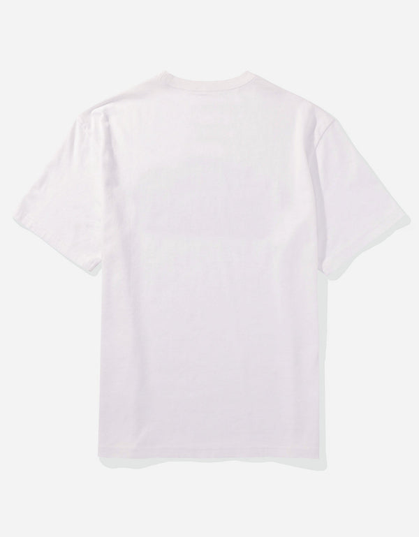 Polo sin Cuello Ae con gráfico - Blanco