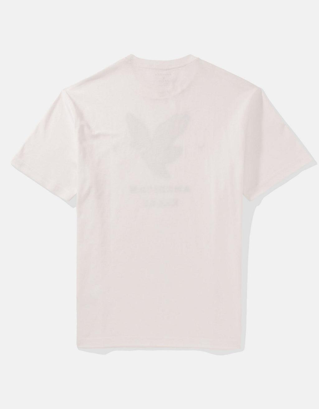 Polo sin Cuello con Gráfico Manga Corta Hombre AE - Blanco 0181_3800_101_b