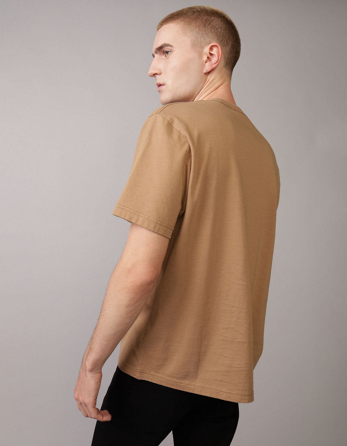 Polo sin Cuello con Gráfico Manga Corta Hombre AE - Generico 0181_3810_207_ob
