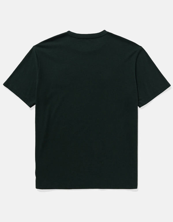 Polo sin Cuello con Gráfico Manga Corta Hombre Ae - Generico