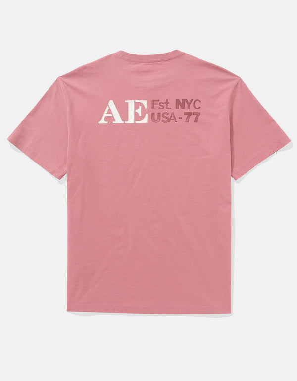 Polo sin Cuello gráfica con logotipo aplicado de AE - Generico