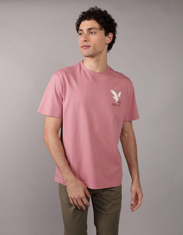 Polo sin Cuello gráfica con logotipo aplicado de AE - Generico
