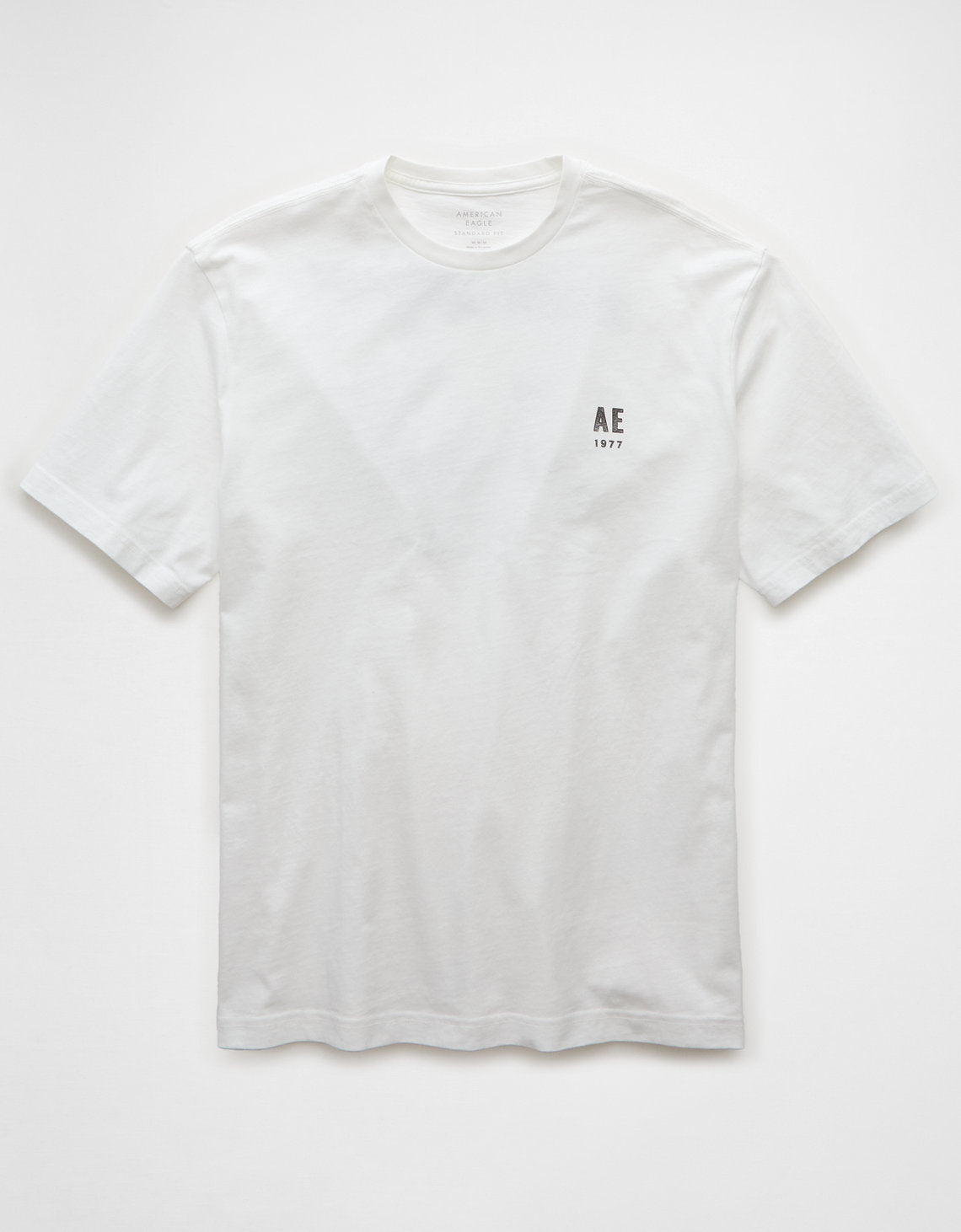 Polo sin Cuello Gráfica con Logo Ae - Blanco 0181_4419_100_f