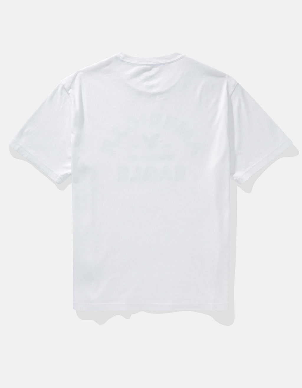 Polo sin Cuello Gráfica con Logo Ae - Blanco 0181_4493_100_b
