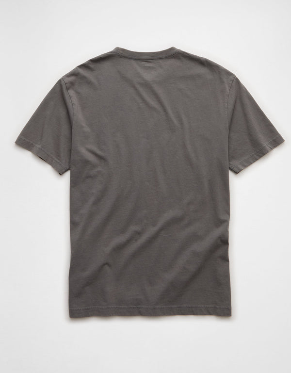 Polo sin Cuello con Gráfico Ae - Gris