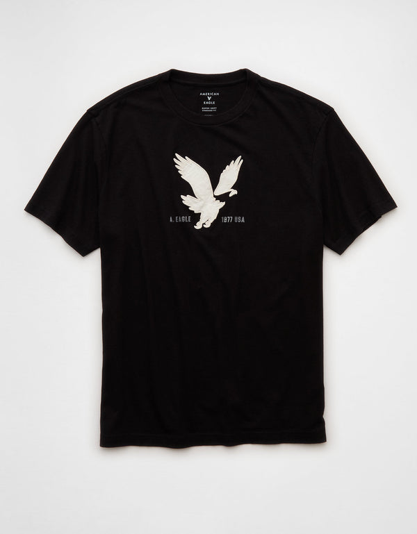 G- MFO ELEVATED APPLIQUE PCDYE - Negro
