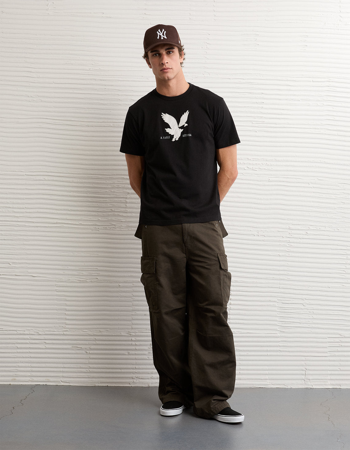 G- MFO ELEVATED APPLIQUE PCDYE - Negro 0181_4675_001_os