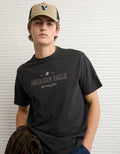 Camiseta Gráfica con Logo Ae - Negro 0181_4873_001_of