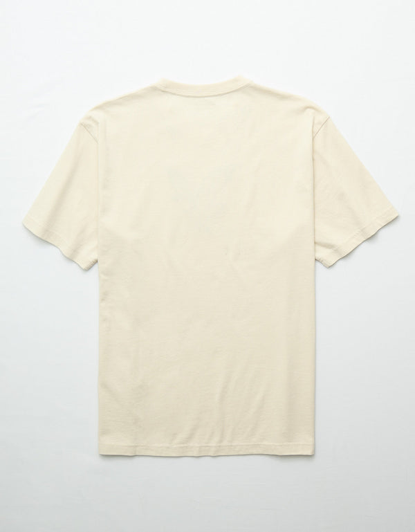 Camiseta Gráfica con Logo Ae - Caqui
