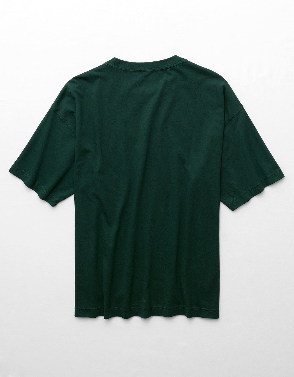 Camiseta Oversized Gráfica con Logo Ae - Verde 0181_5715_300_b