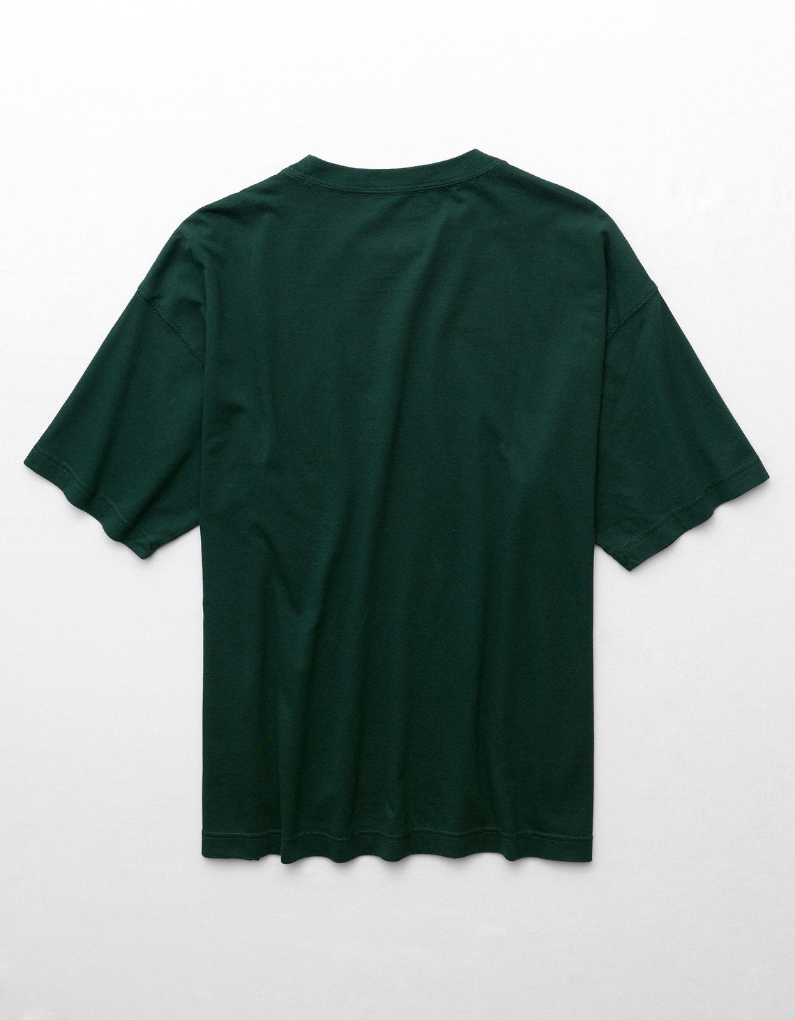 Camiseta Oversized Gráfica con Logo Ae - Verde 0181_5715_300_b