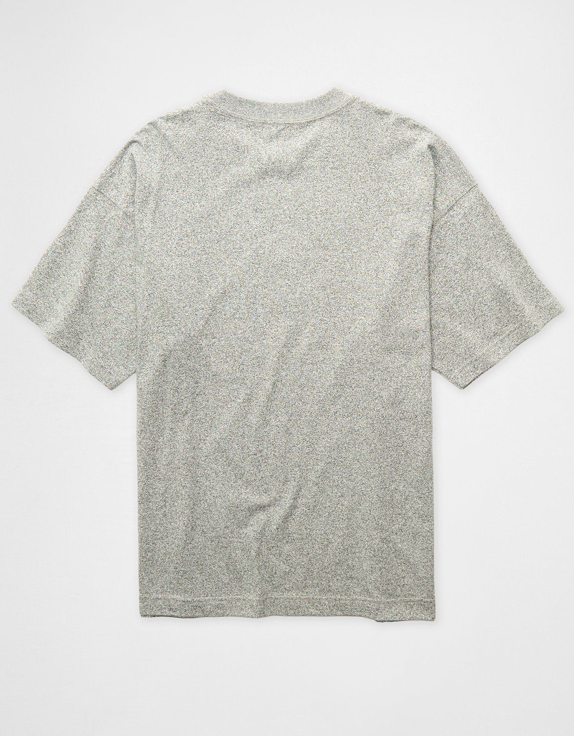 Camiseta Oversized Gráfica con Logo Ae - Gris 0181_5716_012_b