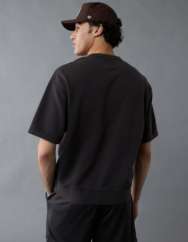 Polera de manga corta - Negro