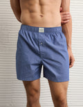 Bóxer corto elástico para hombre de Aeo - Azul 0220_3819_523_of