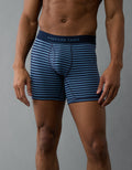 Bóxer Clásico con rayas de 6 para Hombre - Azul 0235_4849_400_of