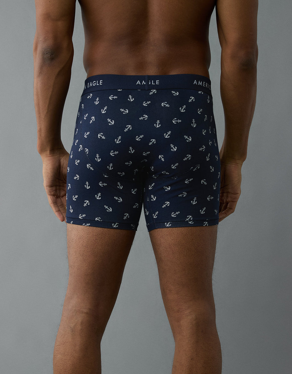 Bóxer Clásico con estampado de 6 para Hombre - Azul 0235_4897_410_ob