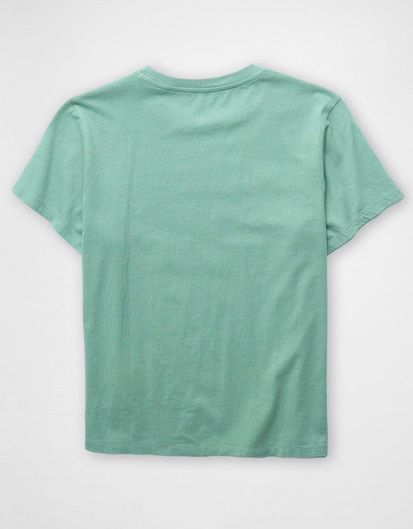 Polo sin Cuello Gráfica de Marca Ae - Generico