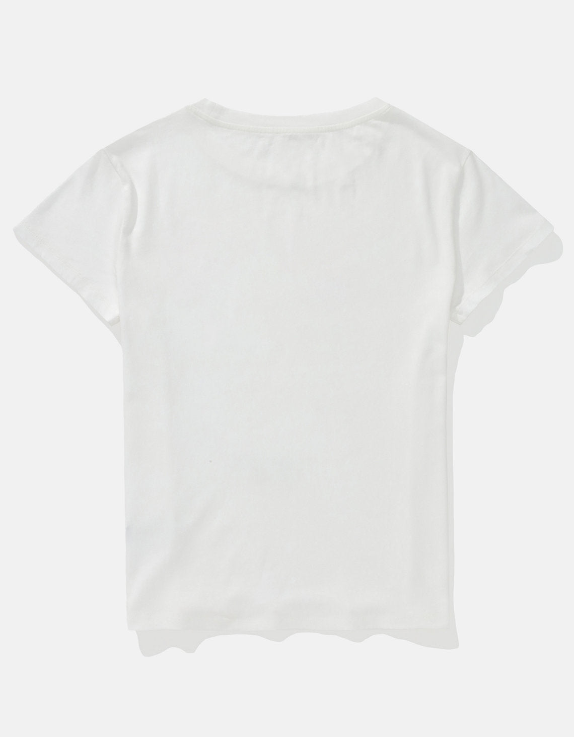 Polo sin Cuello Gráfica de Marca Ae - Blanco 0300_1150_100_b