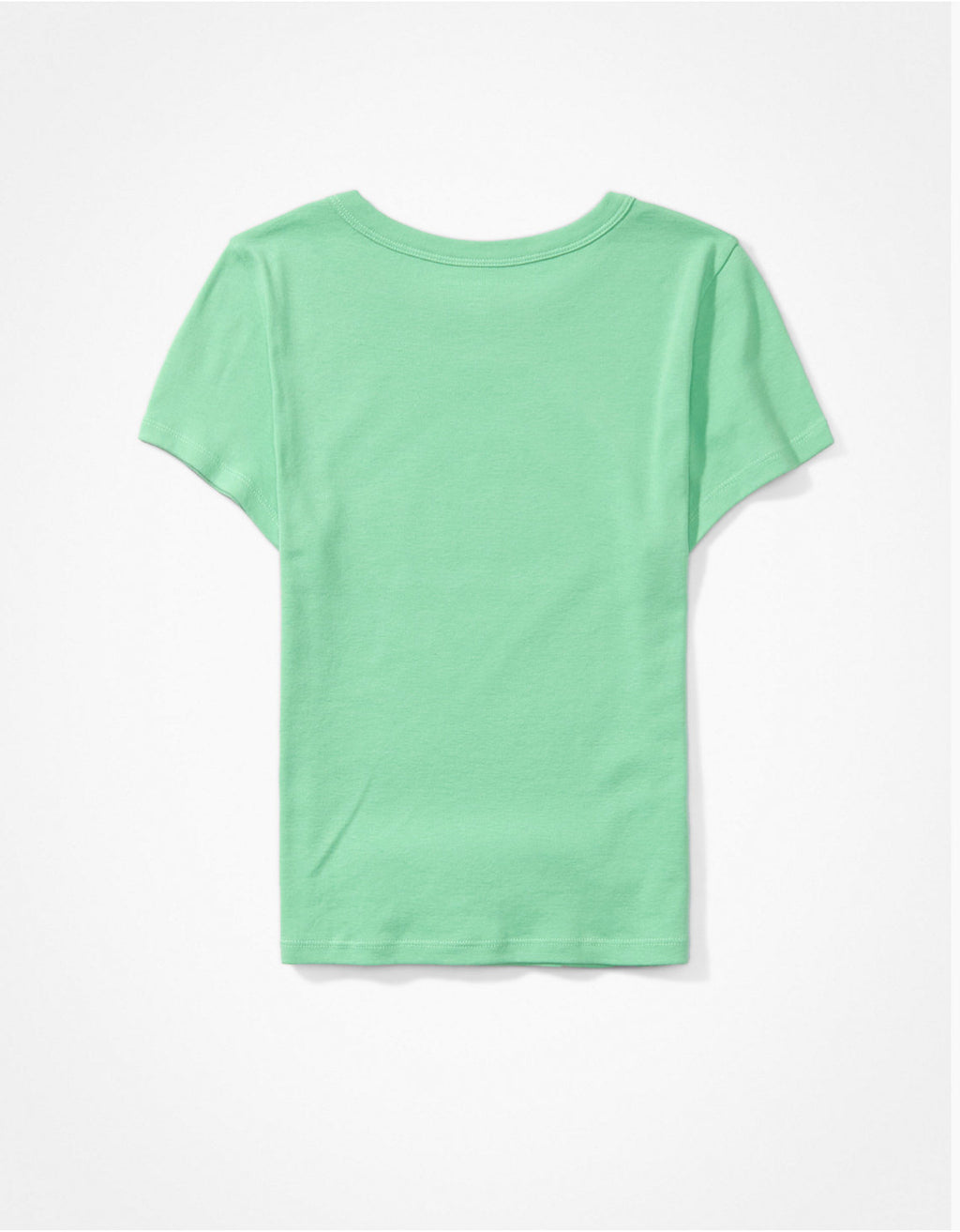 Polera AE gráfica con corte ajustado - Verde 0300_8843_300_b