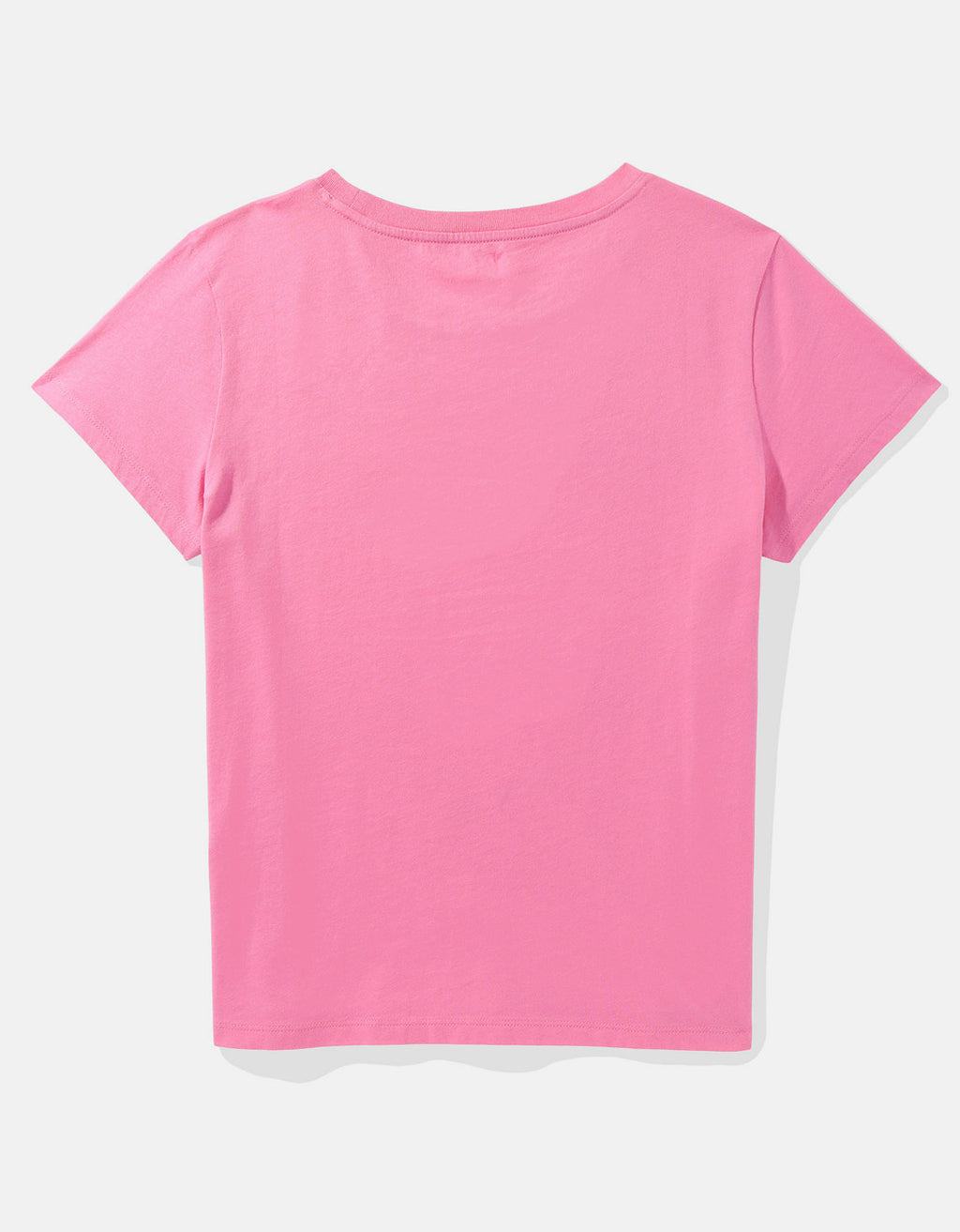 Polo sin Cuello AE gráfica con corte ajustado - Rosa 0300_9462_615_b