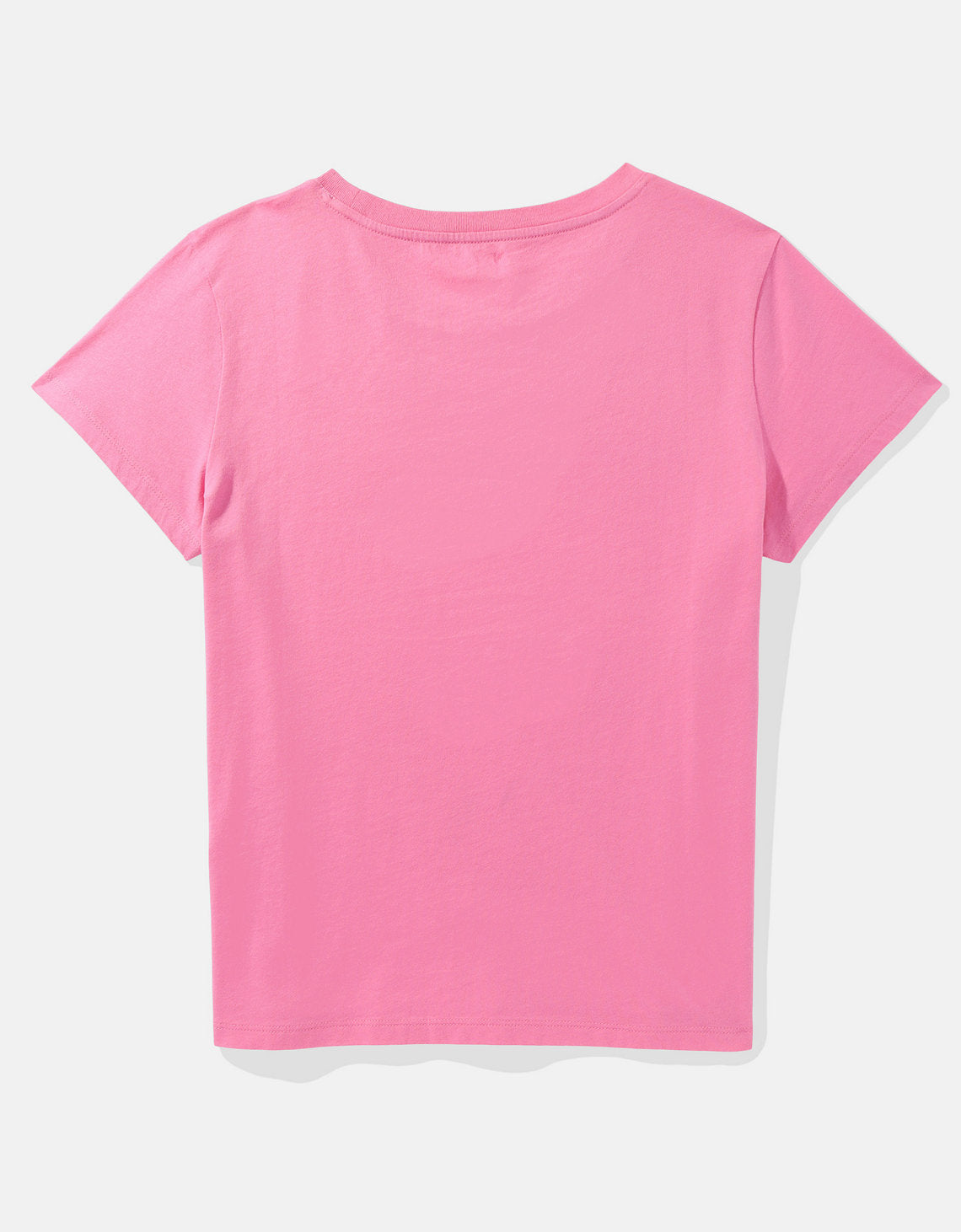 Polo sin Cuello AE gráfica con corte ajustado - Rosa 0300_9462_615_b