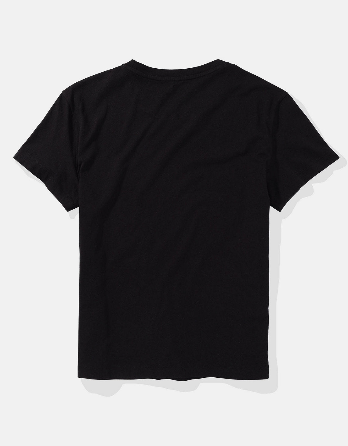Polo sin Cuello AE gráfica con corte ajustado - Negro 0300_9514_001_b