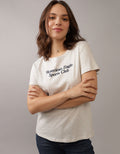 Polo sin Cuello AE con estampado manga corta de mujer - Gris 0300_9593_006_of