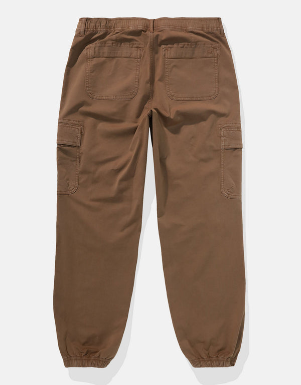 Jogger tipo cargo baggy de mujer AE - Café