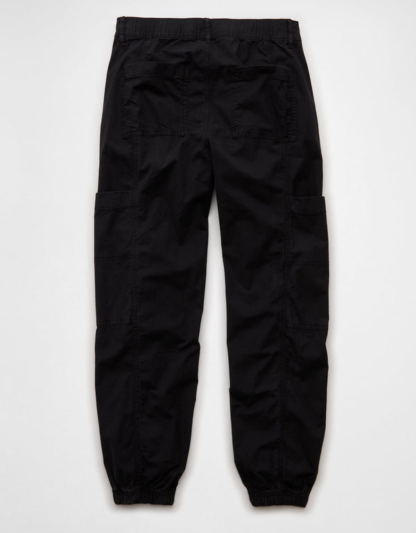Jogger Baggy de Cargo Tiro Alto Ae - Negro