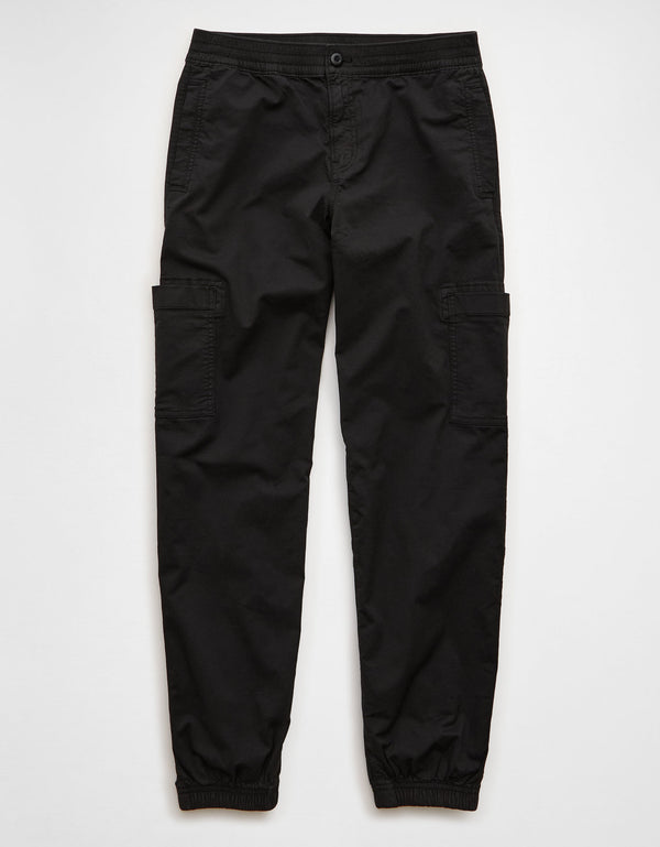 Jogger Baggy de Tiro Alto Ae - Negro