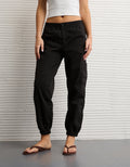 Jogger Baggy de Tiro Alto Ae - Negro 0322_5733_016_of