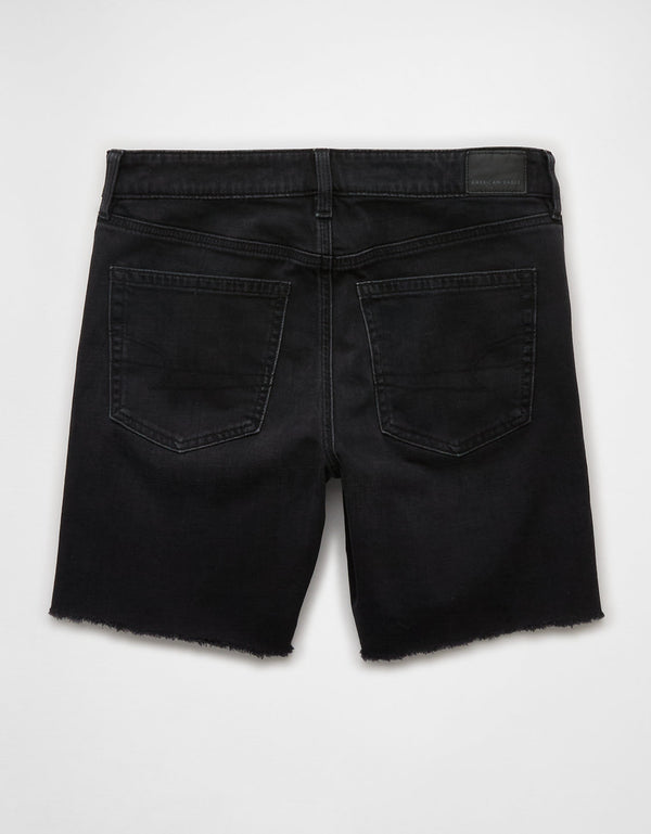 Ae Dreamy Drape Stretch 8 Jort holgado de tiro bajo - Negro