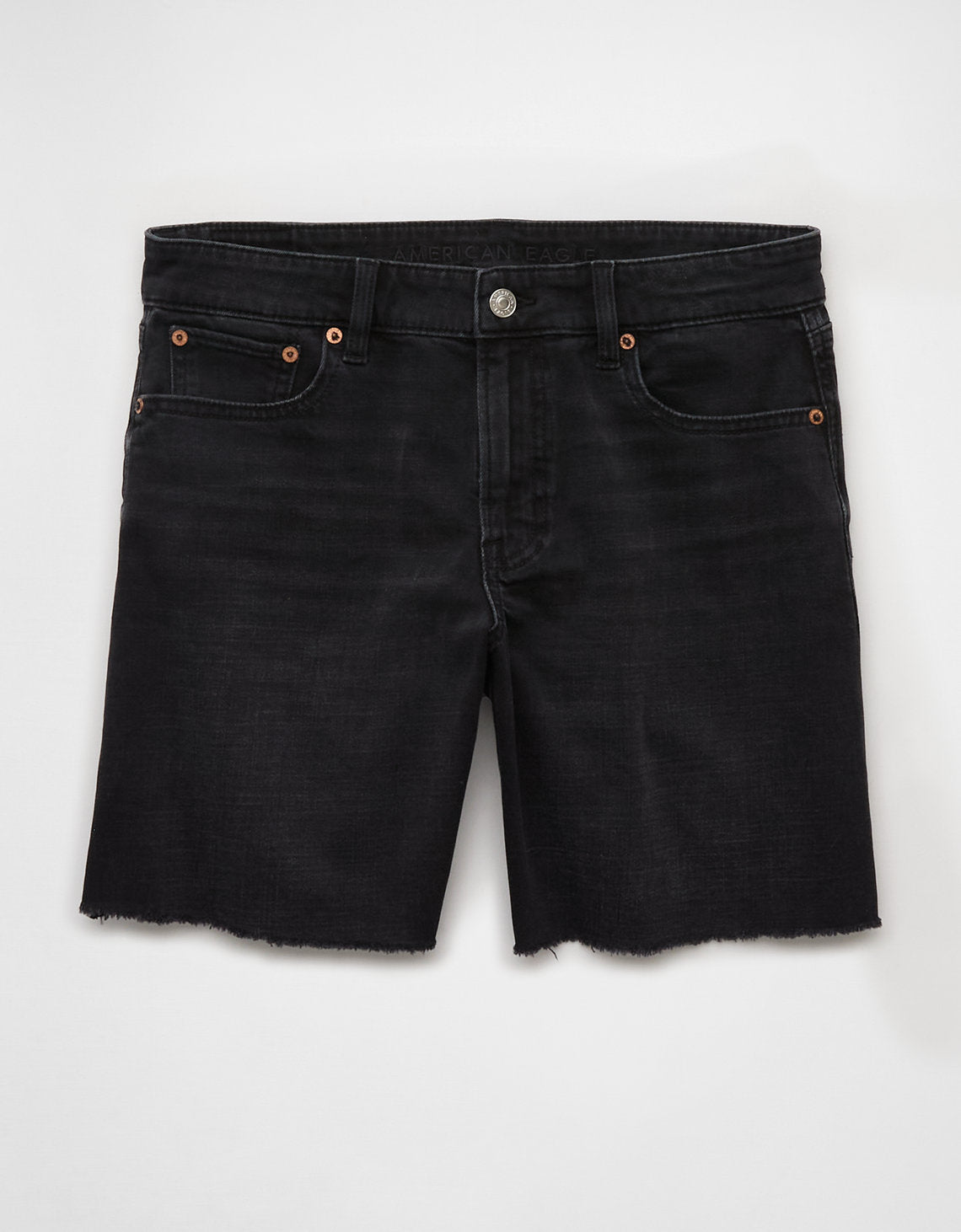 Ae Dreamy Drape Stretch 8 Jort holgado de tiro bajo - Negro 0331_8160_001_f