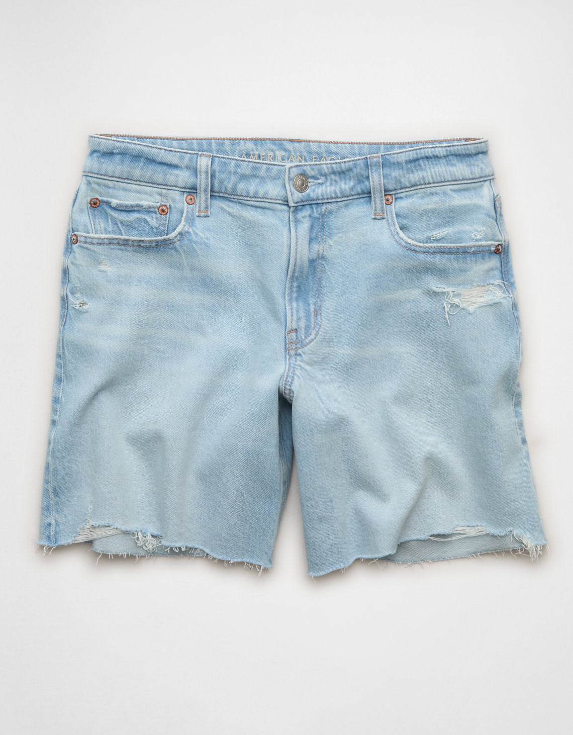 Jort Baggy tiro bajo de 8 pulgadas Ae - Azul 0331_8678_433_f