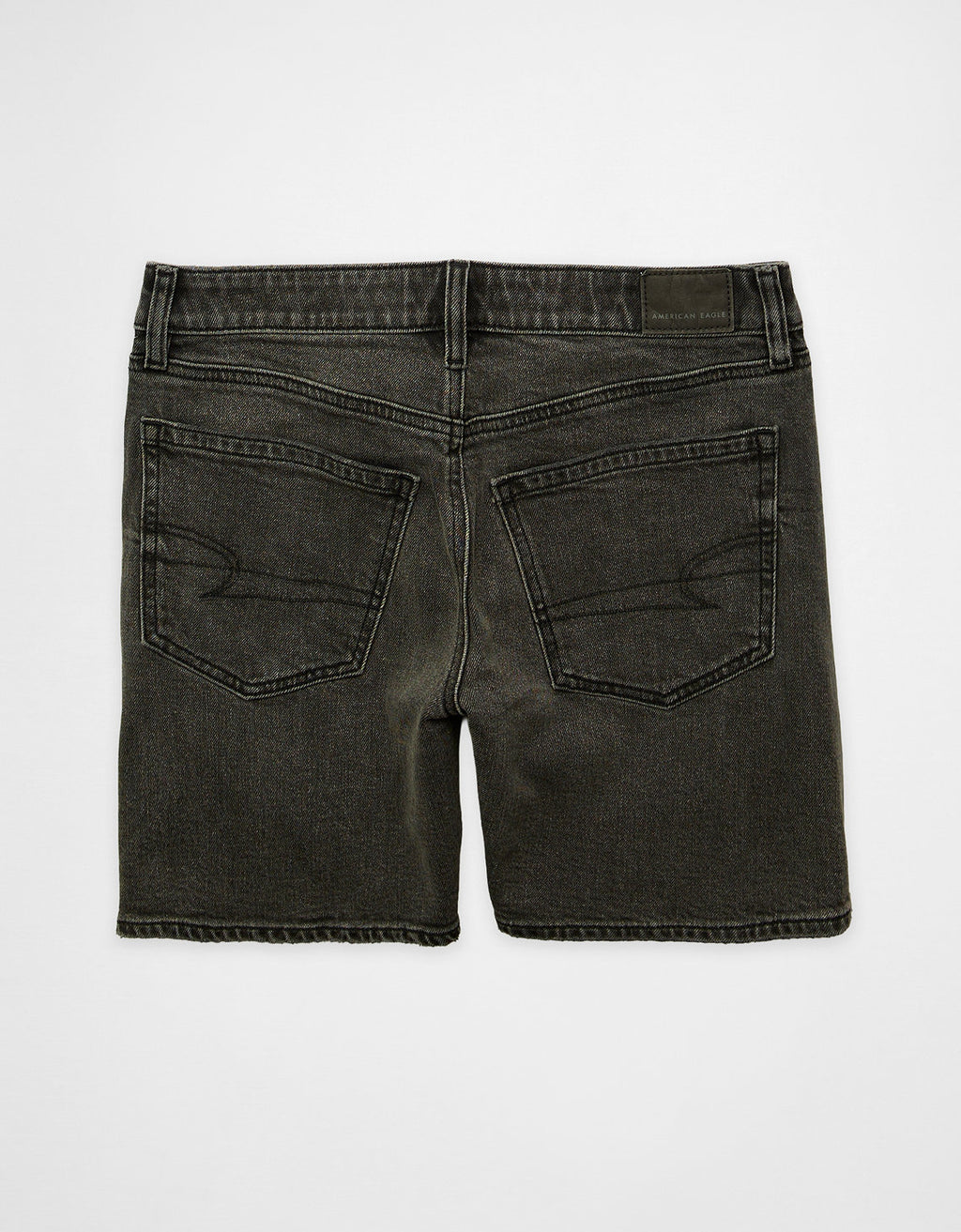 Jort Baggy tiro bajo de 8 pulgadas Ae - Negro 0331_8681_081_b