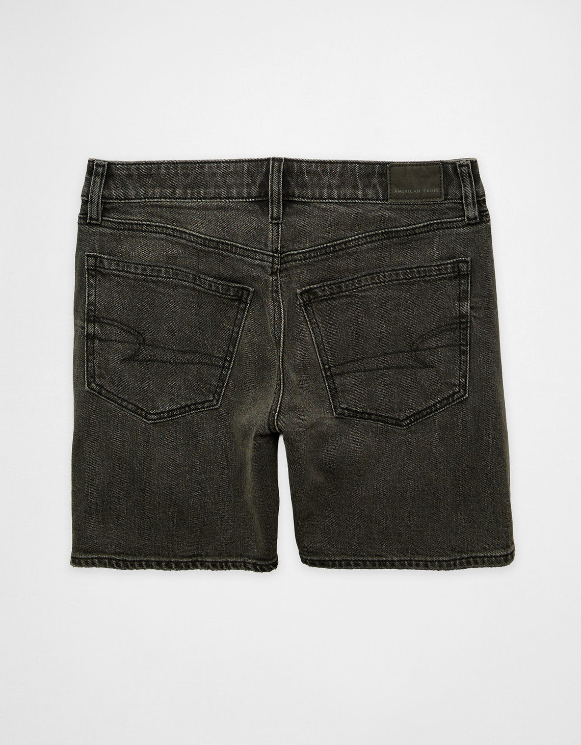 Jort Baggy tiro bajo de 8 pulgadas Ae - Negro 0331_8681_081_b