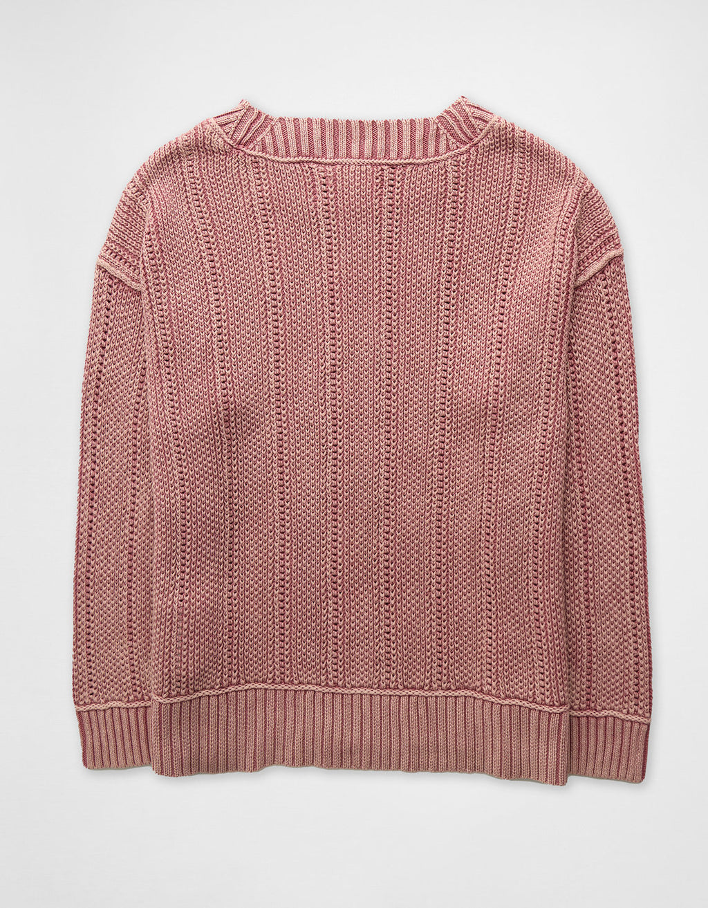 Tejido Oversized de Cuello Redondo Ae - Rosa 0348_1652_615_b