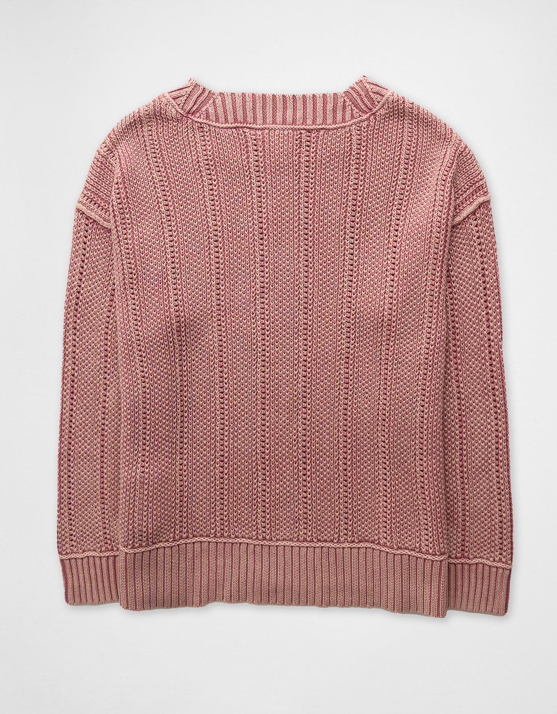 Tejido Oversized de Cuello Redondo Ae - Rosa 0348_1652_615_b