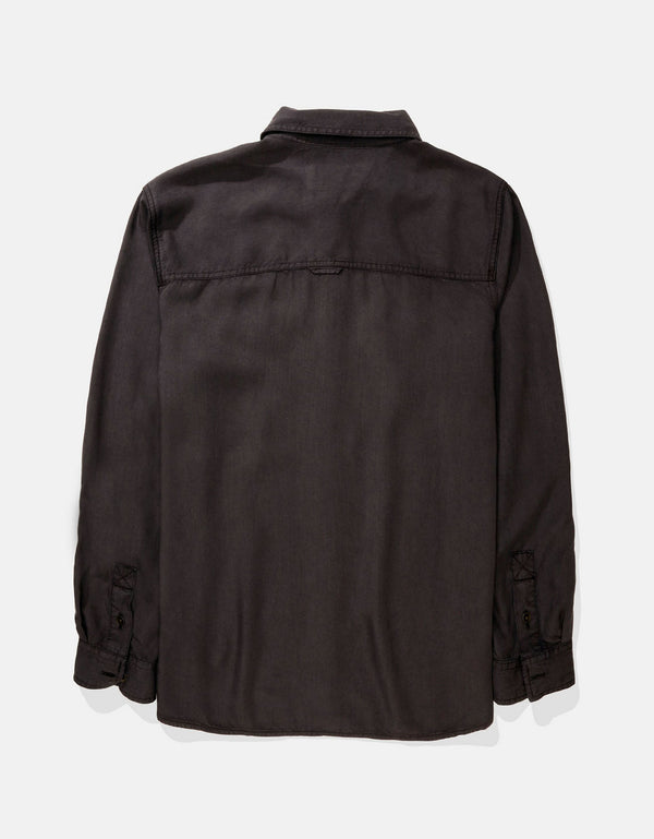 Camisa Manga Larga Mujer AE - Negro