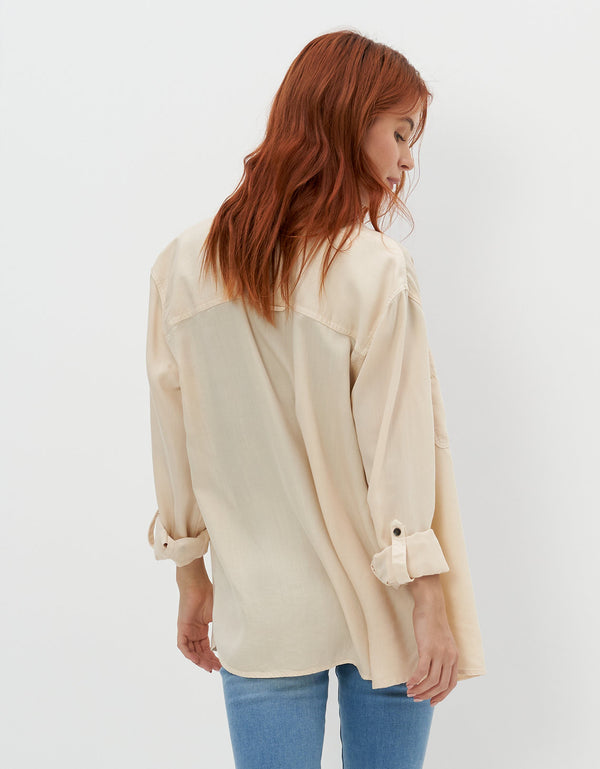 Camisa Manga Larga Mujer AE - Generico