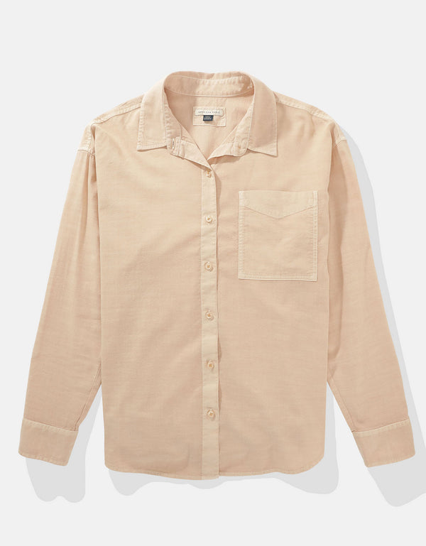 Camisa AE con botones manga larga de Mujer - Generico