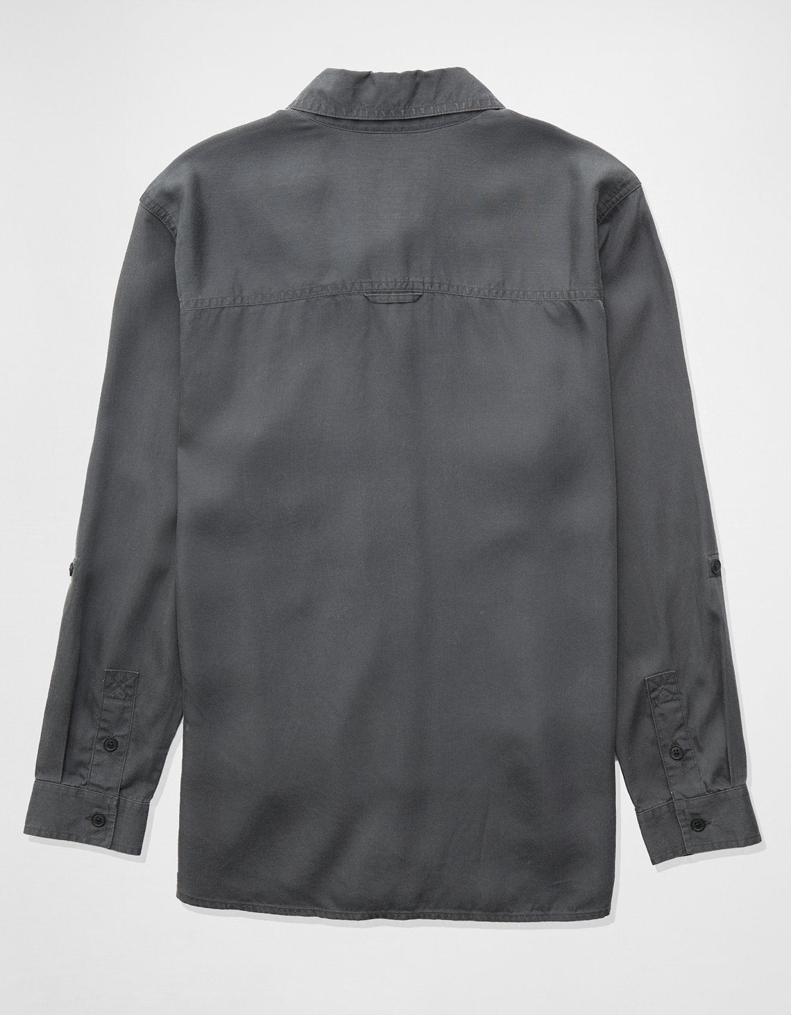 Camisa manga larga de botones de mujer AE - Negro 0355_6092_001_b
