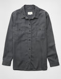 Camisa manga larga de botones de mujer AE - Negro 0355_6092_001_f