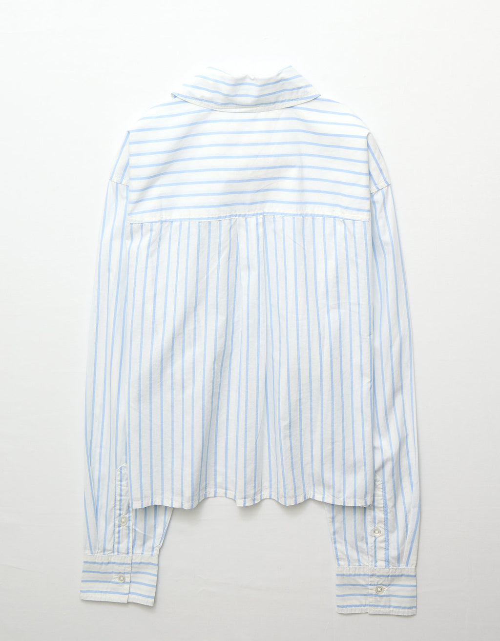 Camisa Cropped de Botones Ae - Azul 0355_6410_400_b